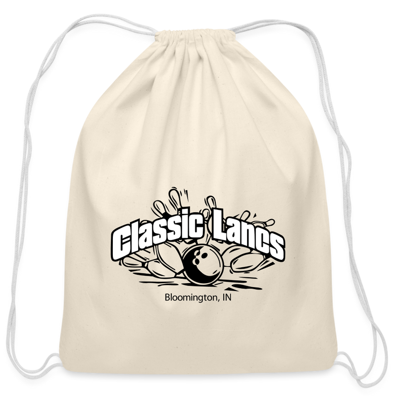 Cotton Drawstring Bag - natural