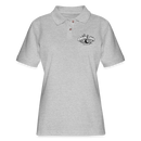 Women's Pique Polo Shirt - heather gray