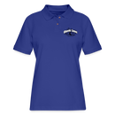 Women's Pique Polo Shirt - royal blue