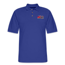 ST4L Sports Men's Pique Polo Shirt - Meno/Mano - royal blue