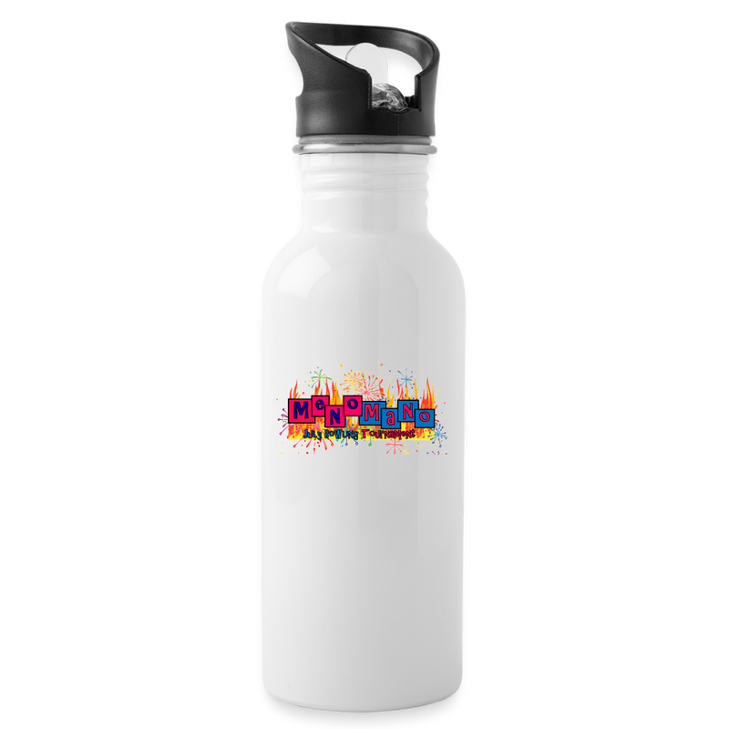 ST4L Sports Water Bottle - Meno/Mano - white