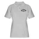 ST4L Sports Women's Pique Polo Shirt - IGBO 2025 - heather gray