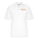 ST4L Sports Men's Pique Polo Shirt - PSDIC - white