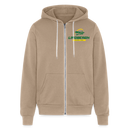 ST4L Sports Bella + Canvas Unisex Full Zip Hoodie Lindbergh Bowling - tan