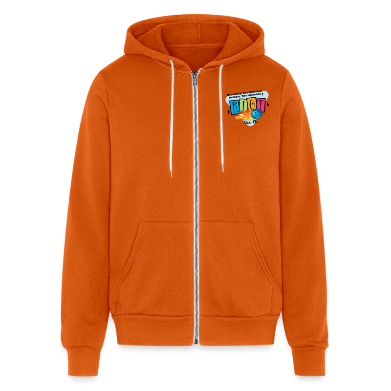 ST4L Sports Bella + Canvas Unisex Full Zip Hoodie - RIOT - autumn