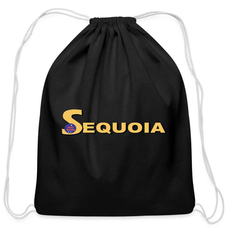 ST4L Sports Cotton Drawstring Bag -Sequoia Pro Bowl - black