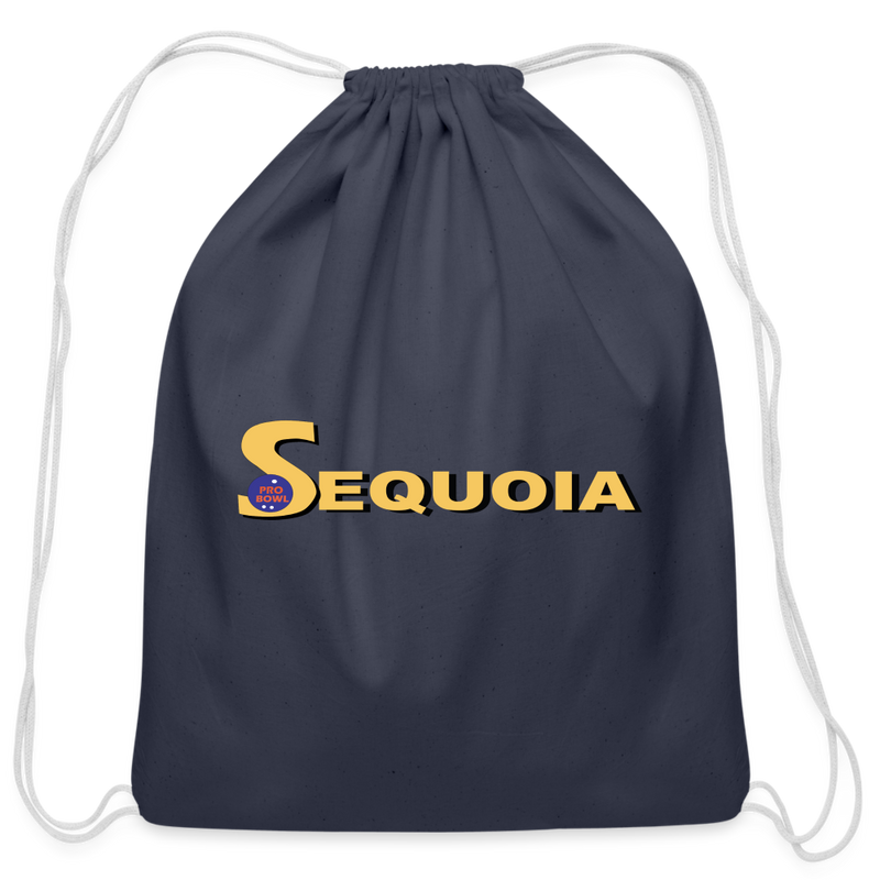 ST4L Sports Cotton Drawstring Bag -Sequoia Pro Bowl - navy