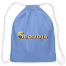ST4L Sports Cotton Drawstring Bag -Sequoia Pro Bowl - carolina blue
