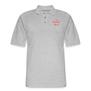 ST4l Sports - Men's Pique Polo Shirt - Camelot Bowl - heather gray