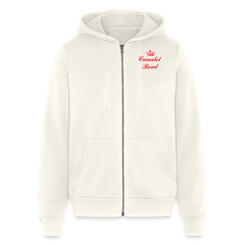 ST4L Sports - Bella + Canvas Unisex Full Zip Hoodie - Camelot Bowl - vintage white