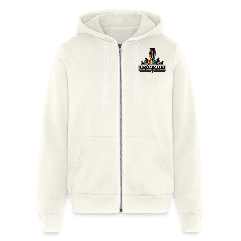 ST4L Sports - Bella + Canvas Unisex Full Zip Hoodie - LASSI - vintage white