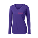 ST4L Sports LST353LS Sport-Tek Ladies LS V-Neck Tee - GLOB