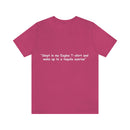 Unisex Jersey Short Sleeve Tee Eagles to a Tequila Sunrise