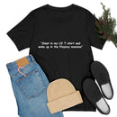 Unisex Jersey Short Sleeve Tee U2 in the Playboy Mansion