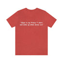 Unisex Jersey Short Sleeve Tee Prince When Doves Cry