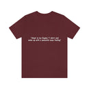 Unisex Jersey Short Sleeve Tee Eagles in Peaceful Easy City