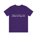 Unisex Jersey Short Sleeve Tee Prince Purple Rain