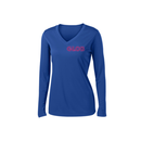 ST4L Sports LST353LS Sport-Tek Ladies LS V-Neck Tee - GLOB
