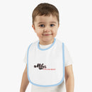 Mike’s Beef Baby Contrast Trim Jersey Bib