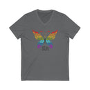 ST4L Sports Unisex Jersey Short Sleeve V-Neck Tee