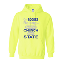 ST4L Sports Heavy Blend Hoodie - GRR(Black Letters on Back)