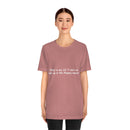 Unisex Jersey Short Sleeve Tee U2 in the Playboy Mansion