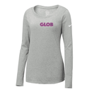 ST4L Sports - 5235 Nike Ladies Long Sleeve Scoop Neck Tee - GLOB