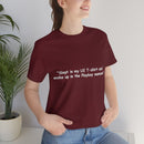 Unisex Jersey Short Sleeve Tee U2 in the Playboy Mansion