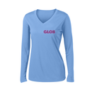 ST4L Sports LST353LS Sport-Tek Ladies LS V-Neck Tee - GLOB