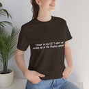 Unisex Jersey Short Sleeve Tee U2 in the Playboy Mansion