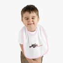 Mike’s Beef Baby Contrast Trim Jersey Bib