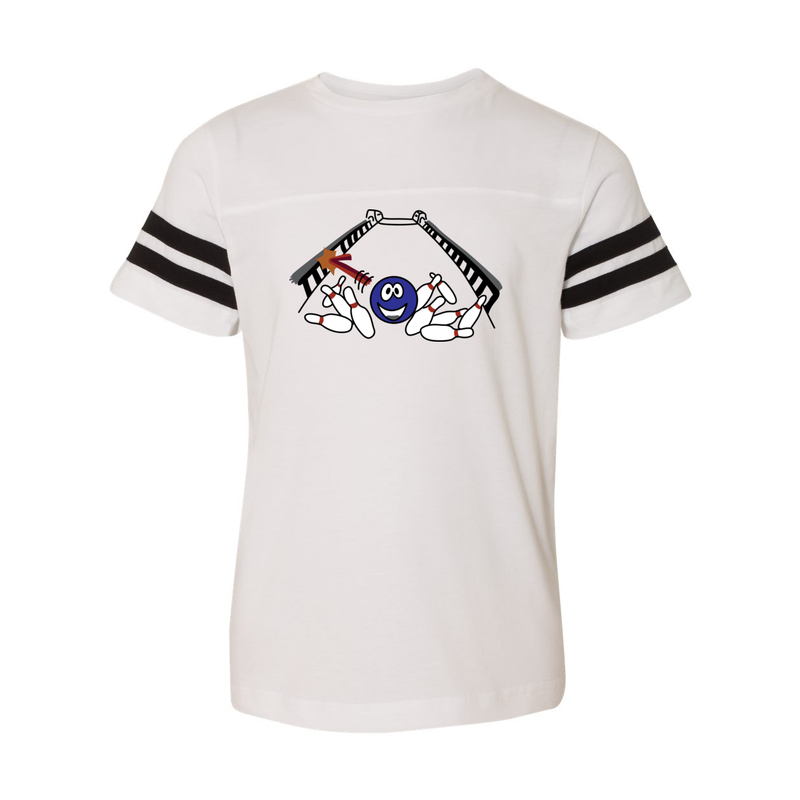 ST4L Sports Youth Football Fine Jersey Tee Bumper Kids Imperial