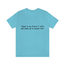 Unisex Jersey Short Sleeve Tee Prince Purple Rain