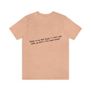 Unisex Jersey Short Sleeve Tee Bob Seger Fire Down Below