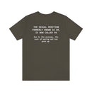 The Sexual Position Formerly Known as 69 is Now Called 96….. Unisex Short Sleeve Tee