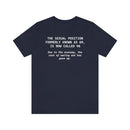 The Sexual Position Formerly Known as 69 is Now Called 96….. Unisex Short Sleeve Tee