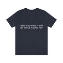 Unisex Jersey Short Sleeve Tee Prince Purple Rain