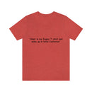 Unisex Jersey Short Sleeve Tee Eagles in Hotel California