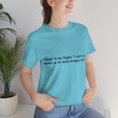 Unisex Jersey Short Sleeve Tee Eagles on Seven Bridges Road