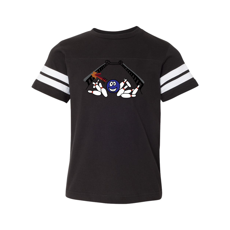 ST4L Sports Youth Football Fine Jersey Tee Bumper Kids Imperial