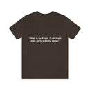 Unisex Jersey Short Sleeve Tee Eagles to a Witchy Woman