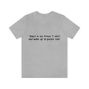 Unisex Jersey Short Sleeve Tee Prince Purple Rain