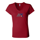 ST4L Sports - Women's Short Sleeve Jersey V-Neck Tee - MK