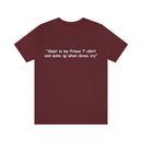 Unisex Jersey Short Sleeve Tee Prince When Doves Cry