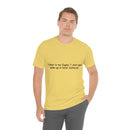Unisex Jersey Short Sleeve Tee Eagles Hotel California