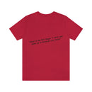 Unisex Jersey Short Sleeve Tee Bob Seger in Nutbush city limits