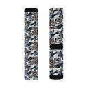 Skulls and Butterflies Socks - Perfect for HALLOWEEN