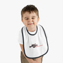 Mike’s Beef Baby Contrast Trim Jersey Bib