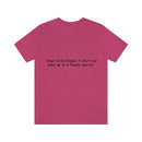 Unisex Jersey Short Sleeve Tee Eagle Tequila Sunrise