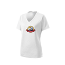 ST4L   Sport-Tek® Ladies V-Neck Tee - Dogwood